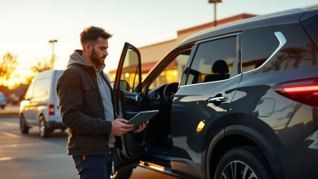Locksmith originating a new Intelligent Key for a Nissan Armada with no working key in Arlington, Texas